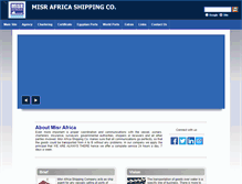 Tablet Screenshot of misrafrica.com